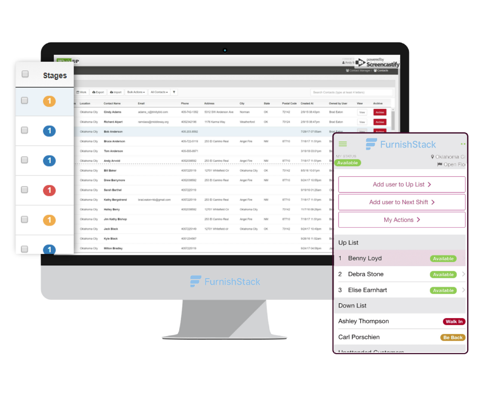 Store CRM & Up System